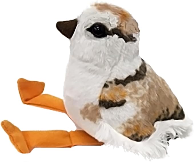 Audubon Bird American Piper Plover Chick Stuffed Animal W Sound 5.5"