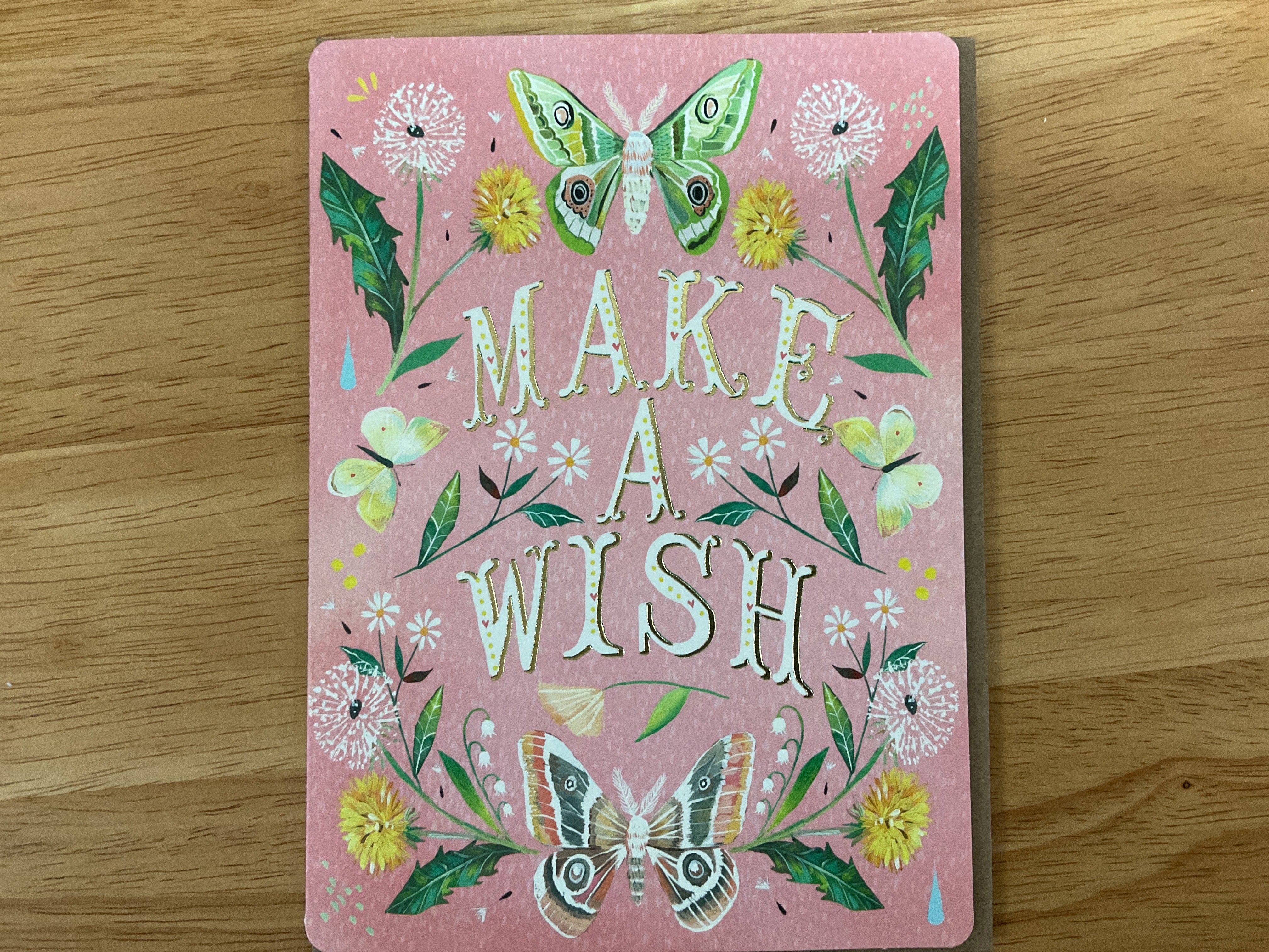 Make a Wish Card