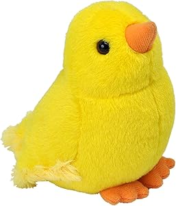 Audubon Bird lil Baby Chick Stuffed Animal W Sound 5.5"