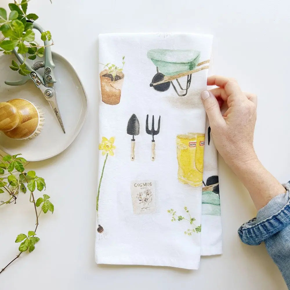 Garden Tea Towel- Emily Lex Studios