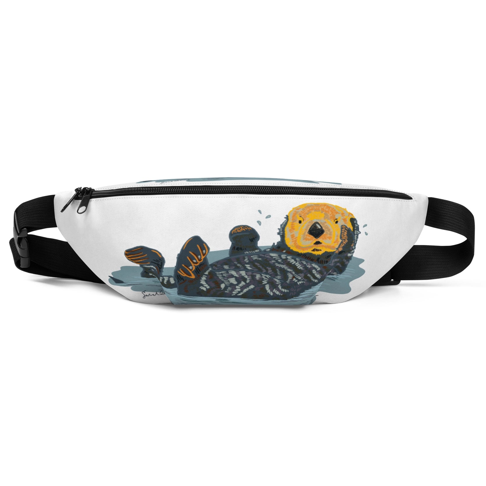 Alaskan Otter Fanny Pack - Printed Wildllife Adjustable Bag