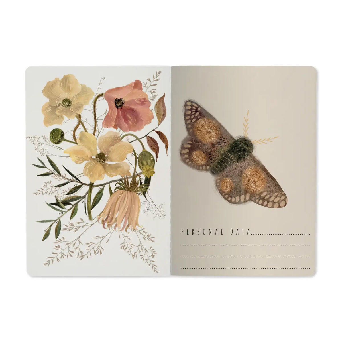 Soft Petals Small Notebook