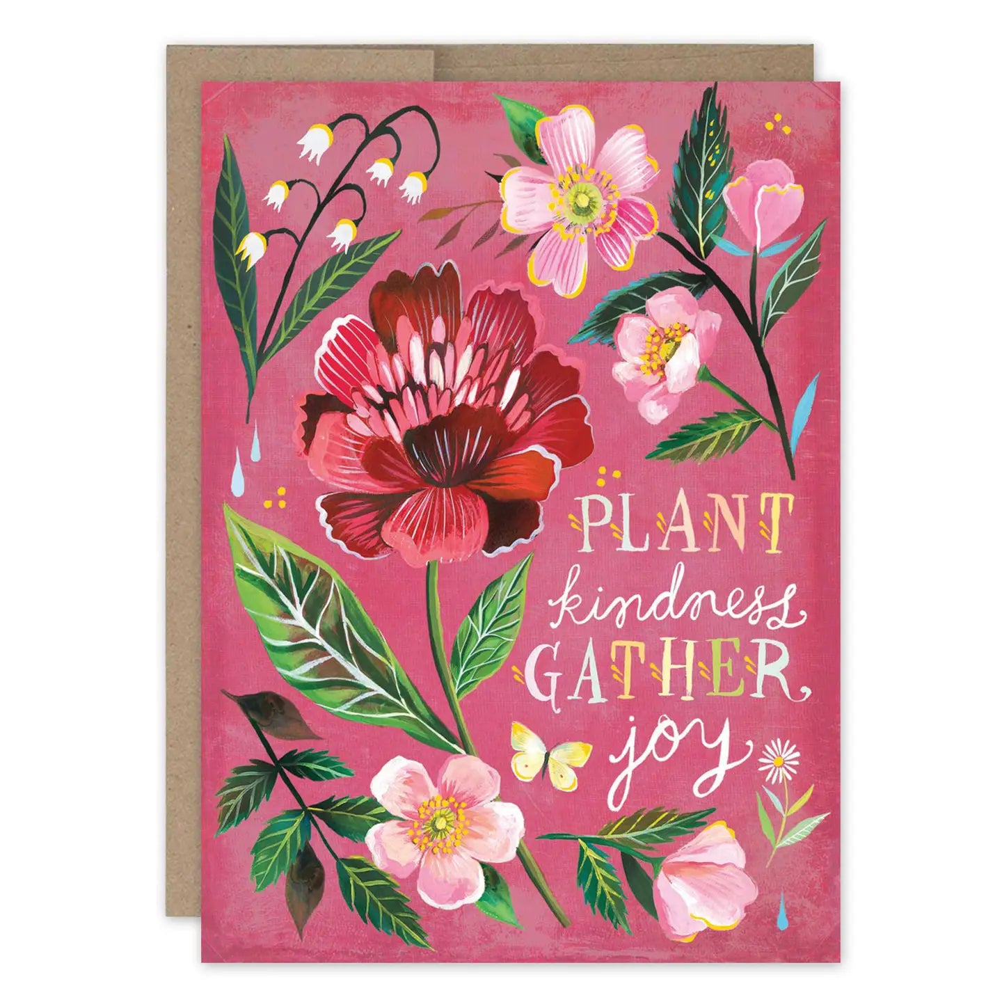 Plant Kindness Birthday Card