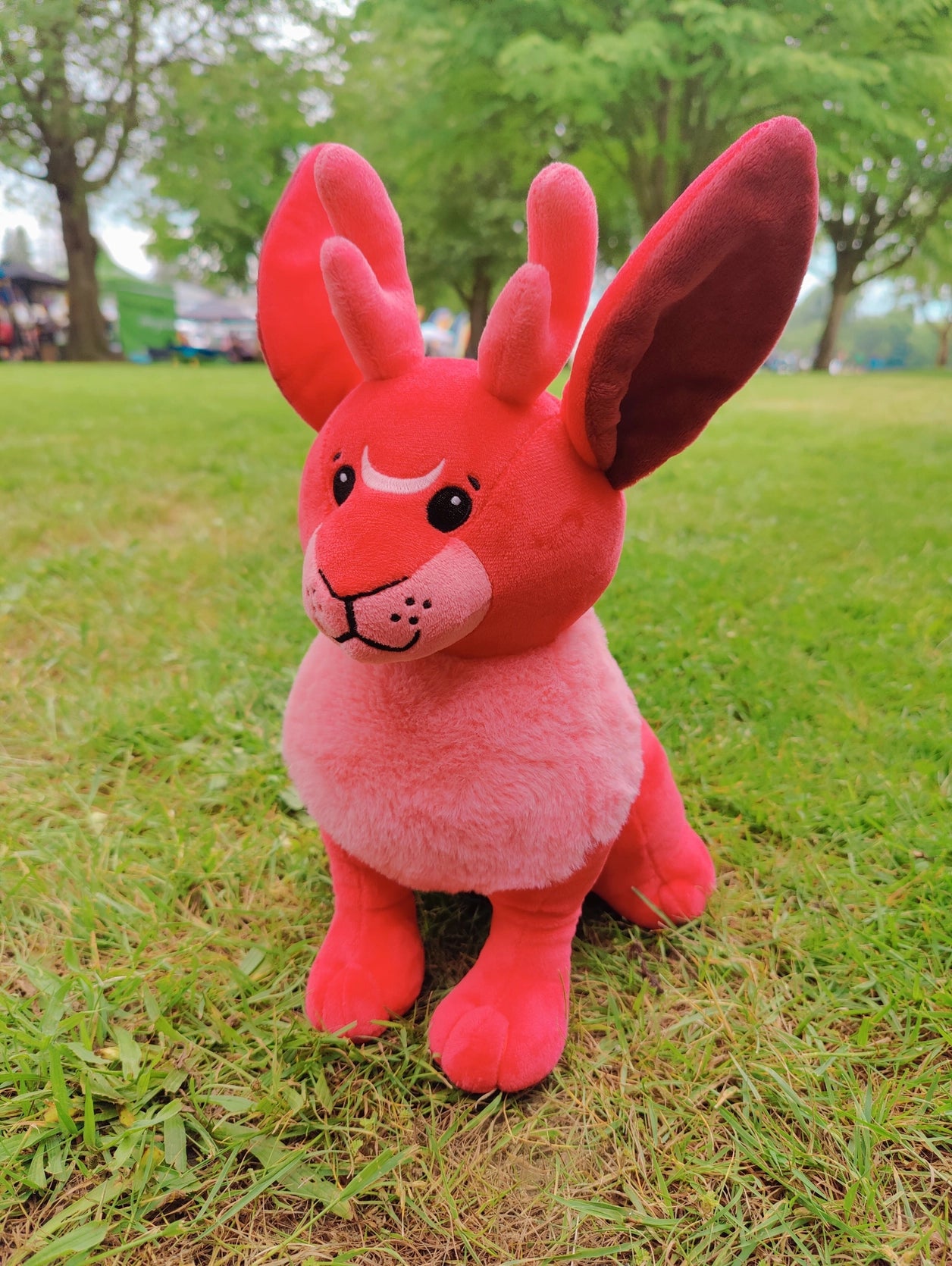 Blood Moon Jackalope Plushie