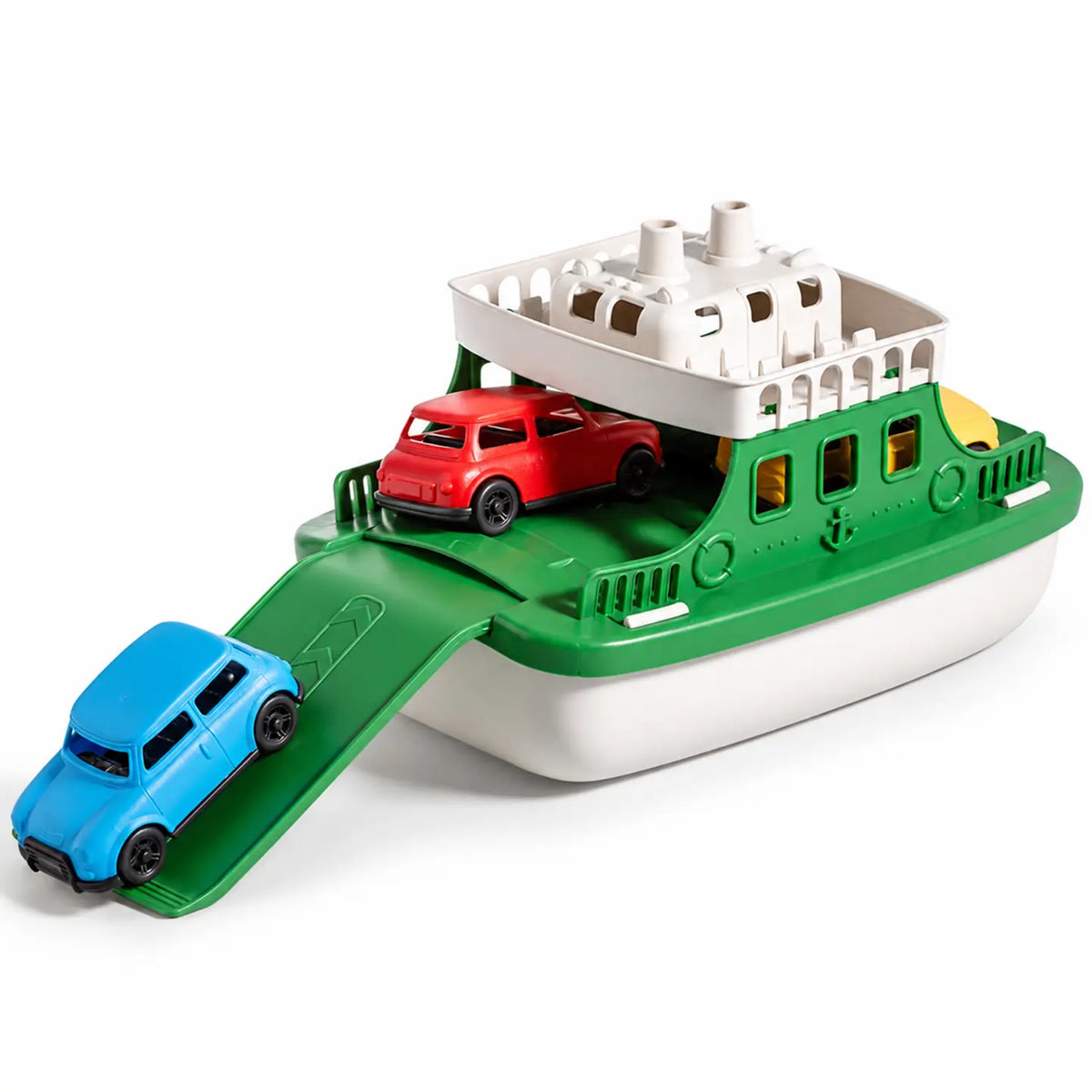 Ferry Boat Bath Toy Set with 4 Mini Cars