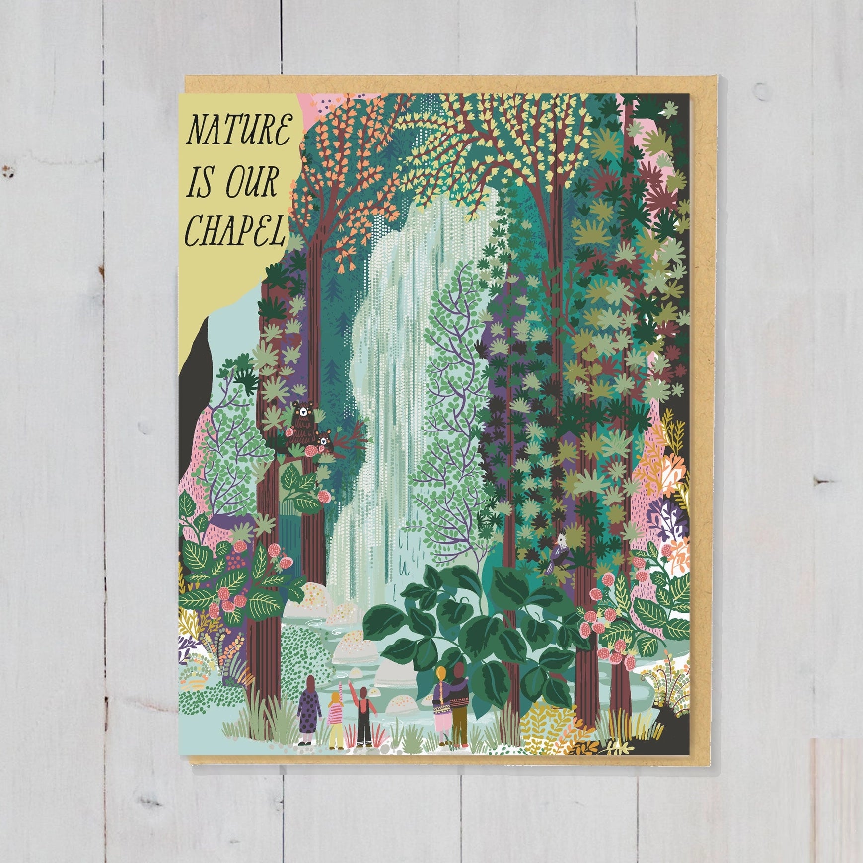 Nature is Our Chapel Card | Anja Jane