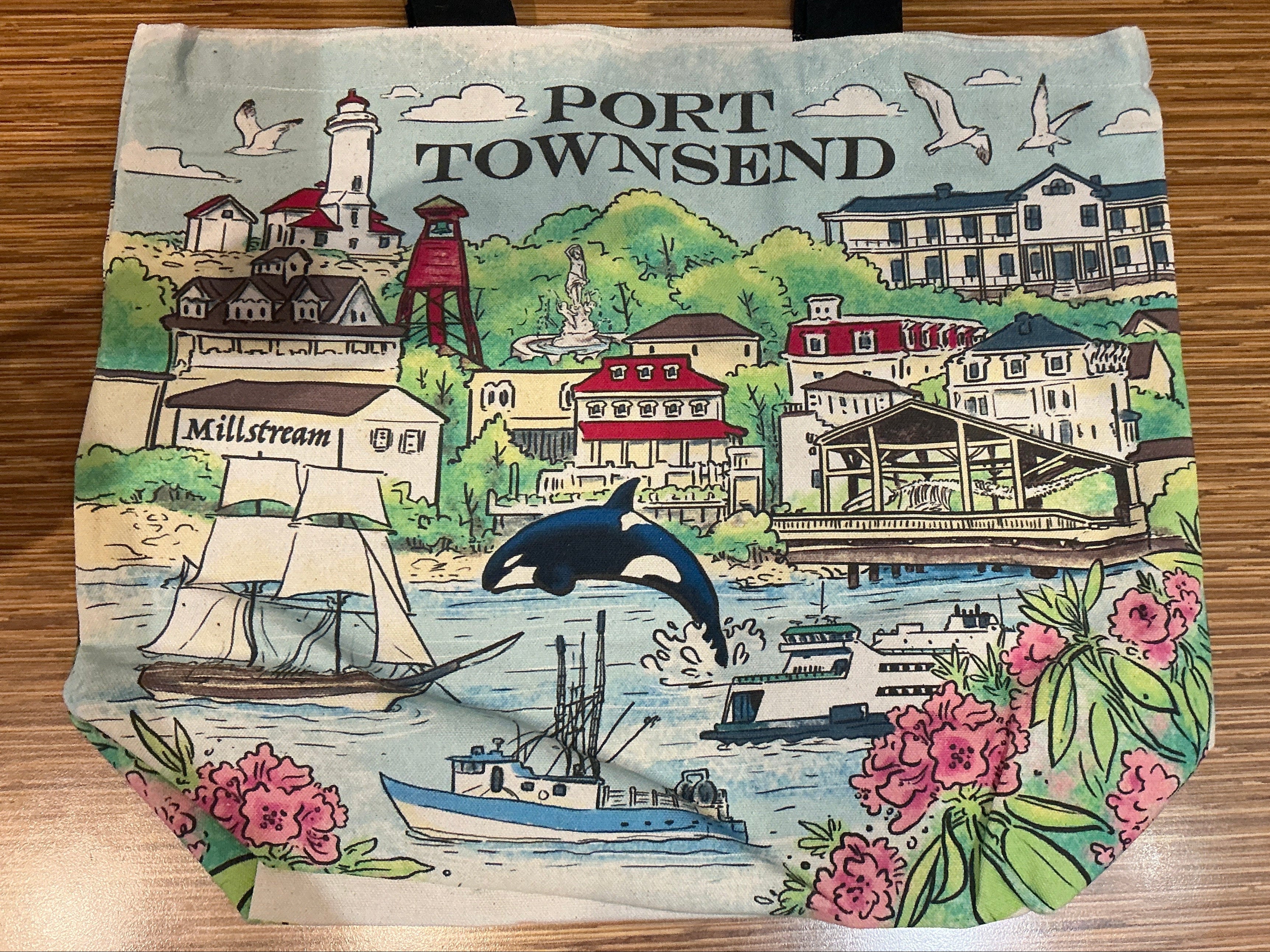Port Townsend Landscape Shopper Tote