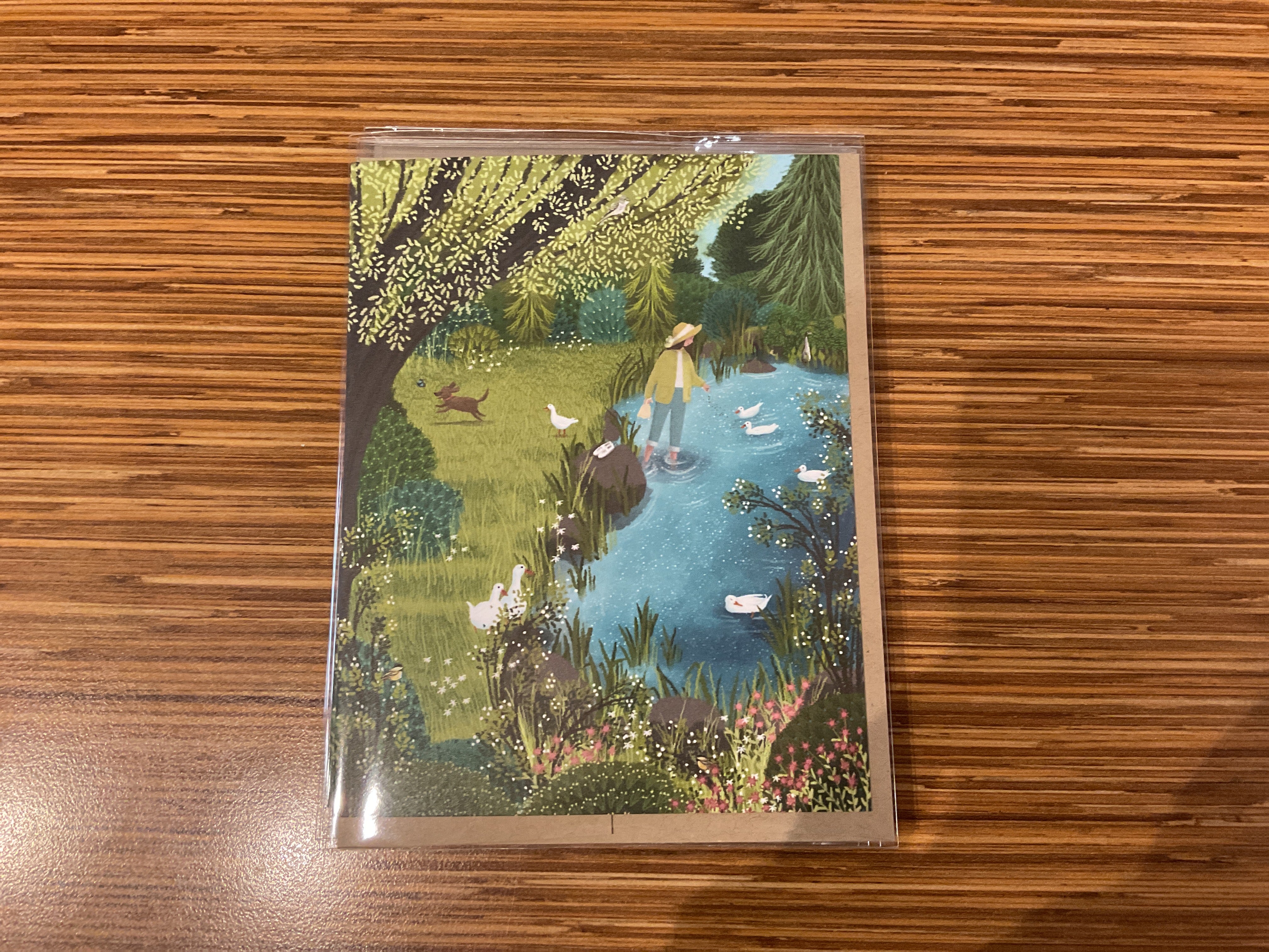 Duck Pond Birthday Card