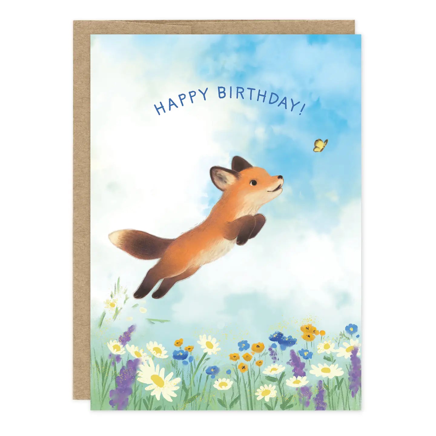 Little Fox Birthday Card