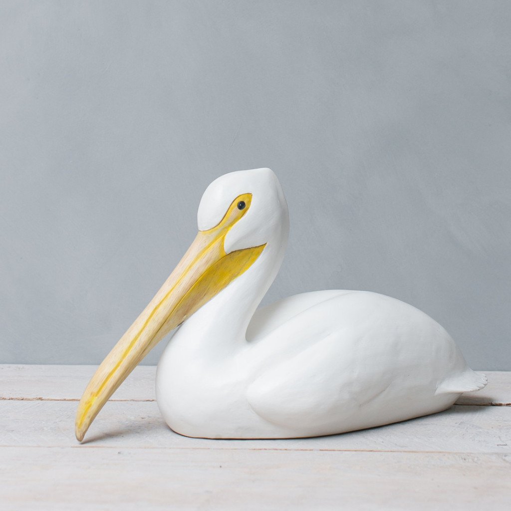 Pelican - White - 18" Decoy