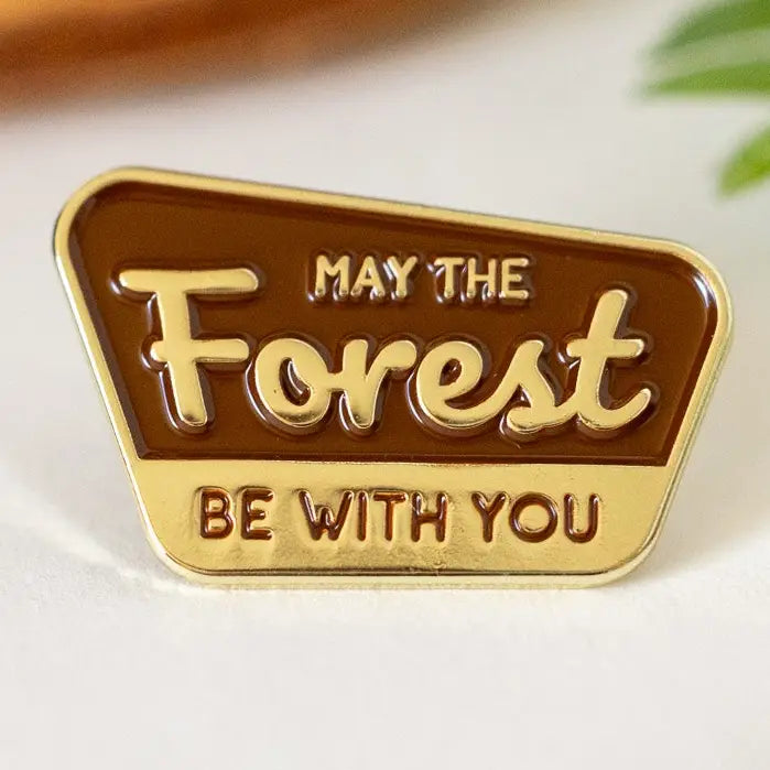 May the Forest Be with You Enamel Pin