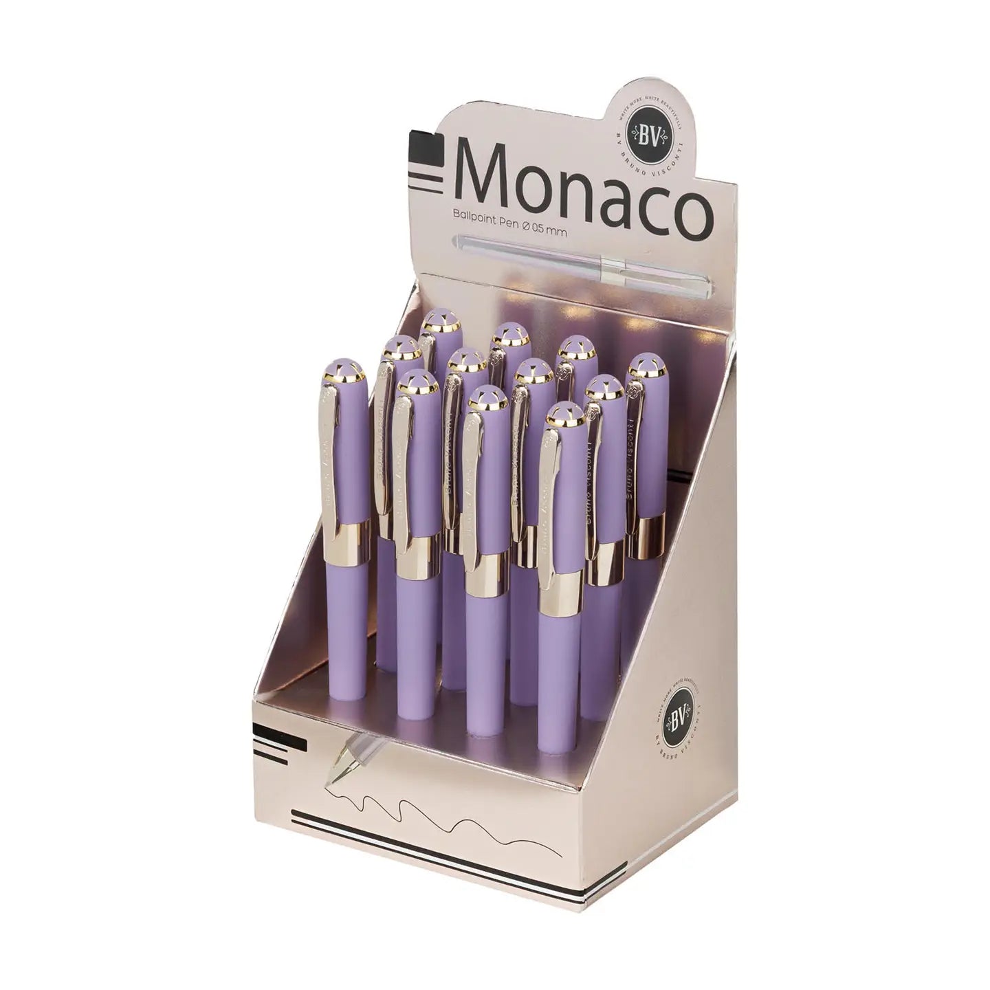 Lavender Monaco Fine Point Soft Touch Pen, 0.5mm