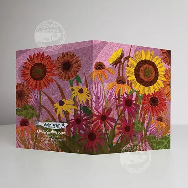 Fall Floral  Notecards, Blank Greeting Cards