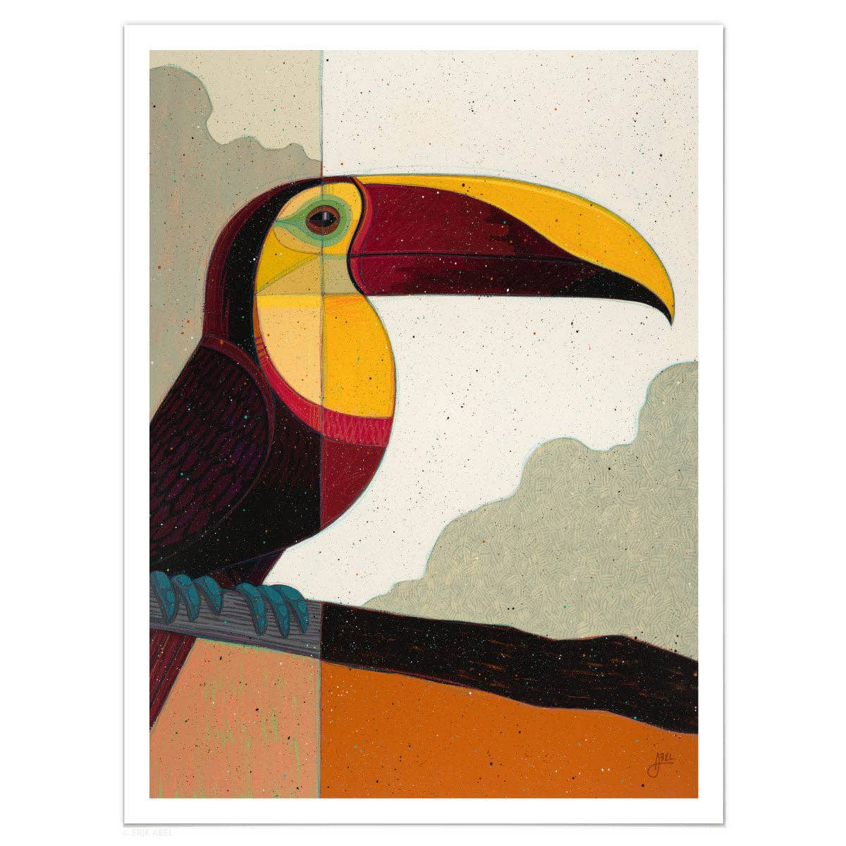 Yellow-Throated Toucan - Erik Abel