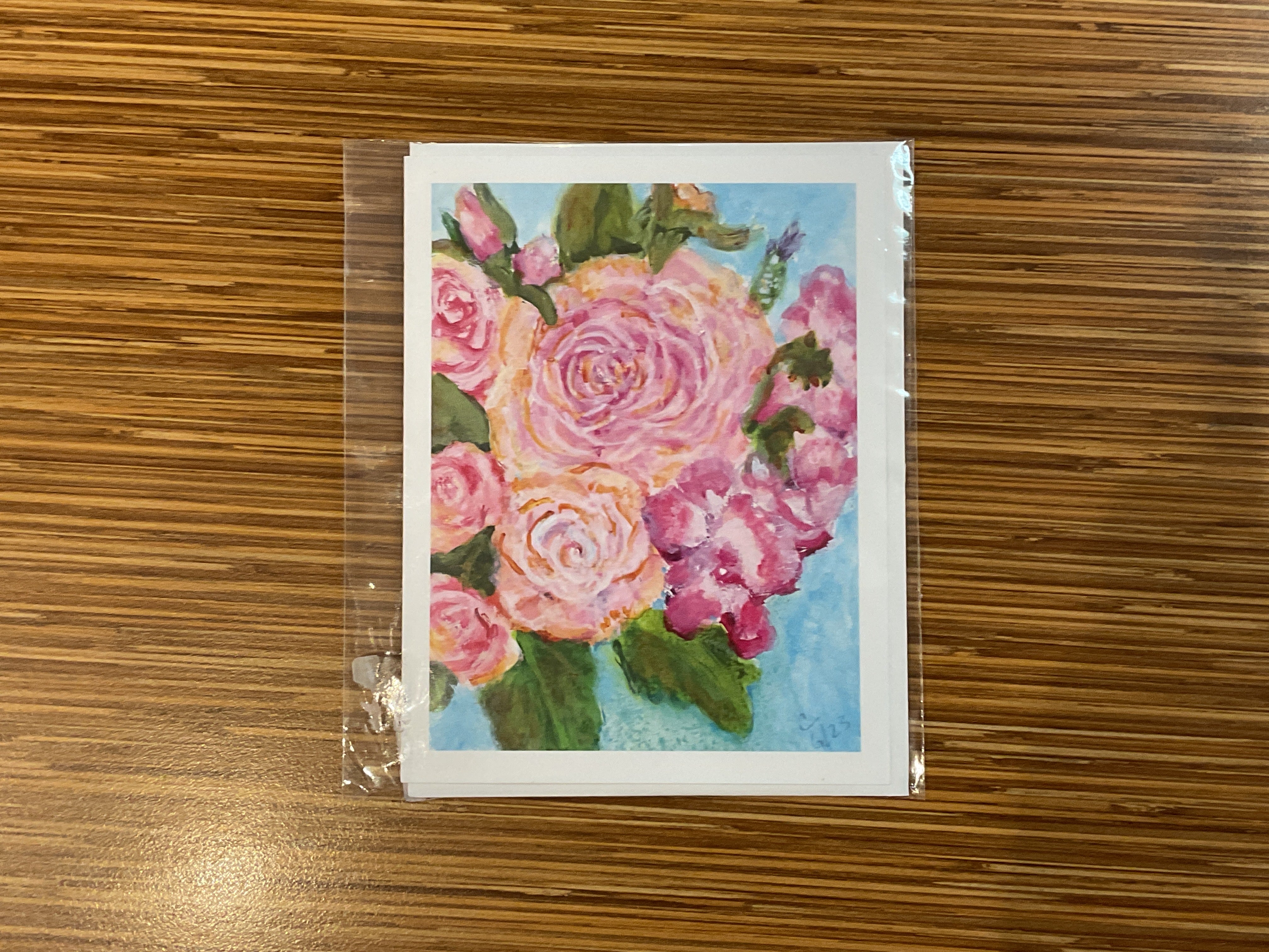 Wild Roses Greeting Card