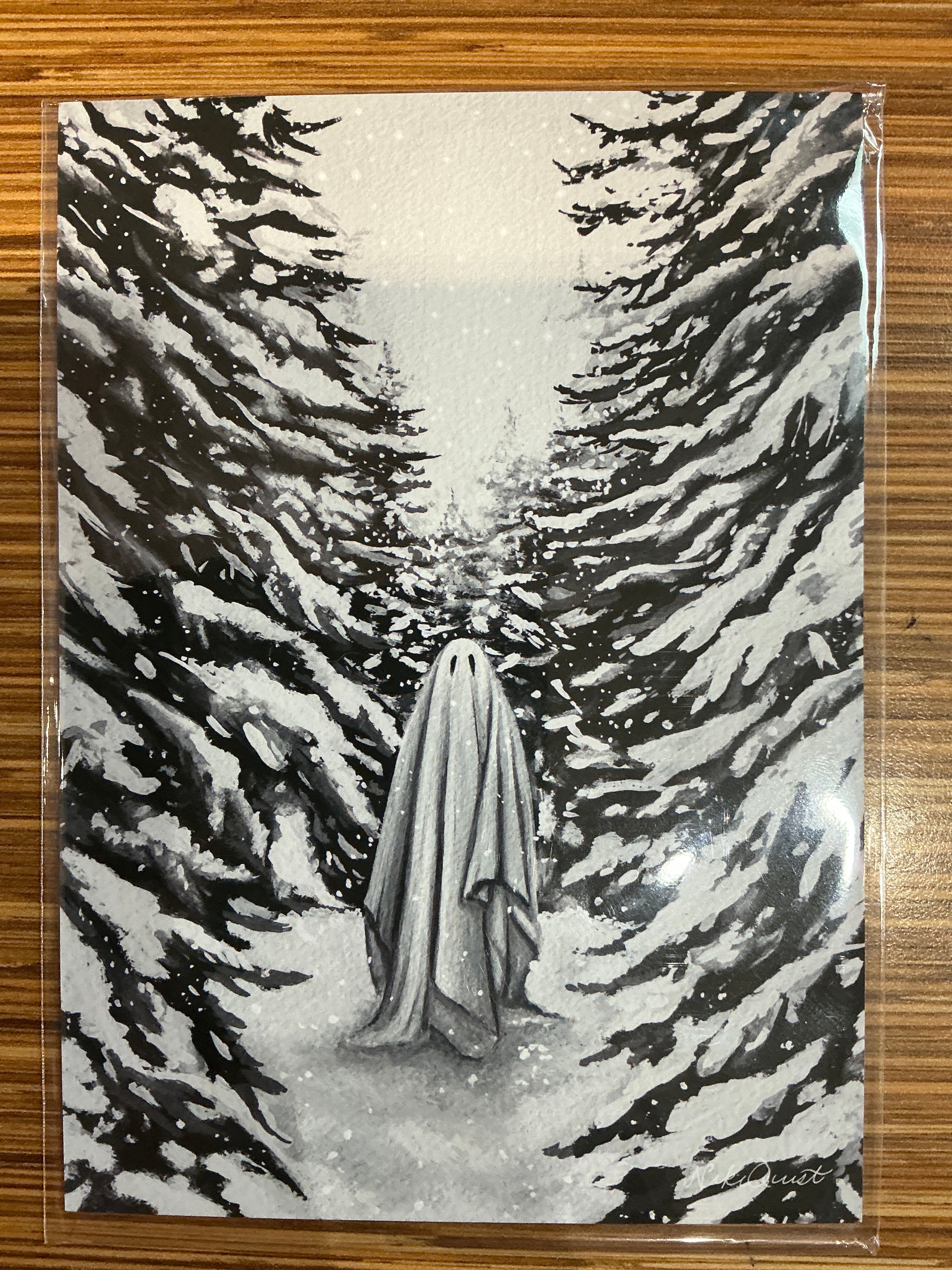 Gloomy Grove Fine Art Prints: 5 x 7