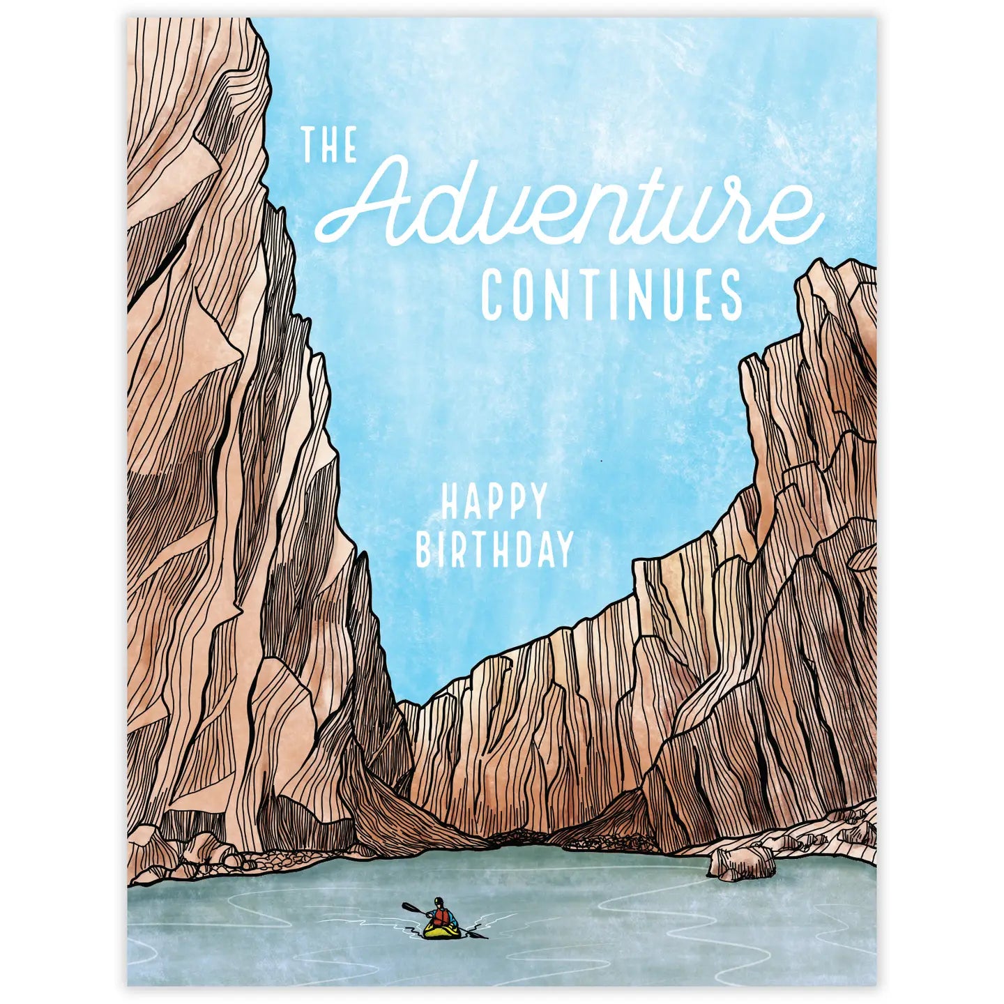 Adventure Continues Birthday Card