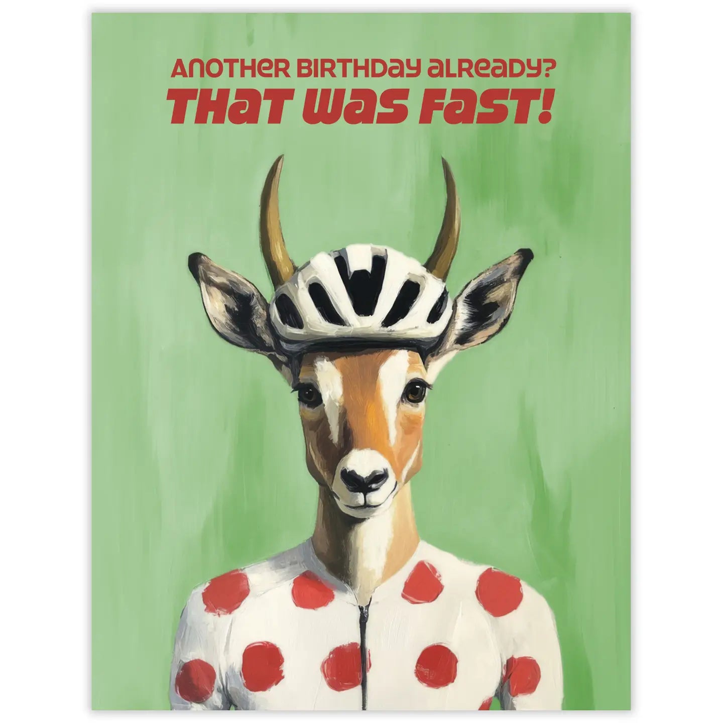 Antelope Bike Birthday Card