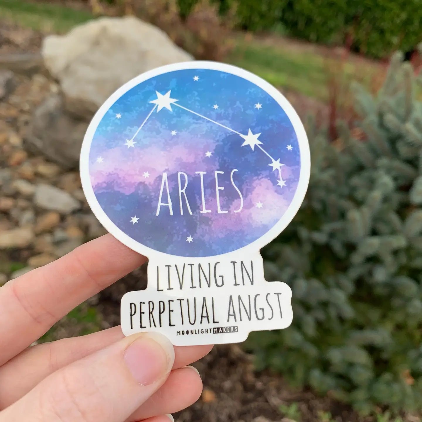 Aries Astrology Sticker