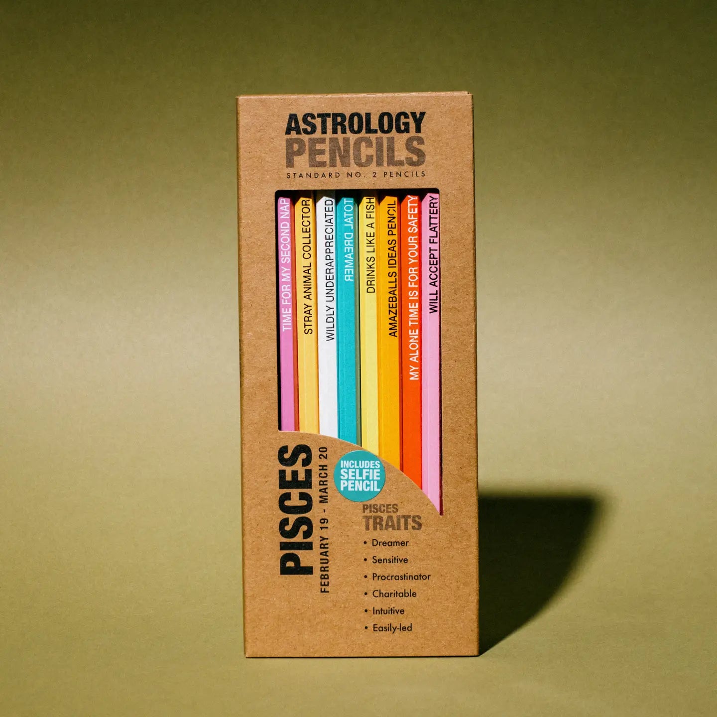 Pisces Astrology Pencils