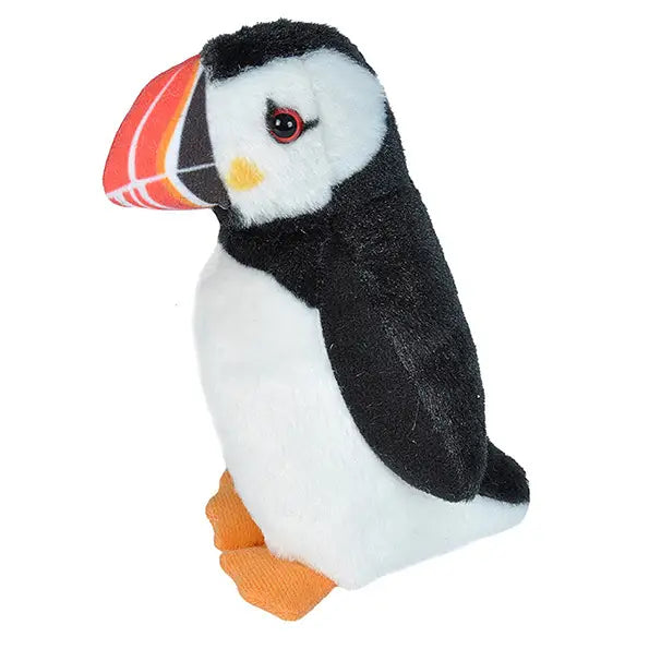 Audubon Bird Atlantic Puffin Stuffed Animal W Sound 5.5"