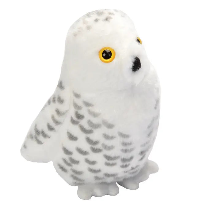 Audubon Ii Snowy Owl Stuffed Animal W Sound 5.5"