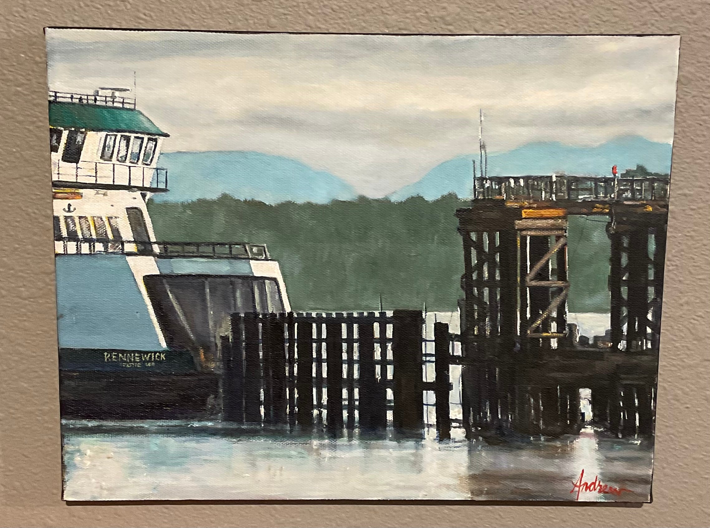 Ferry Boat by Andrew Sheldon