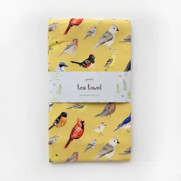 Backyard Birds Tea Towels