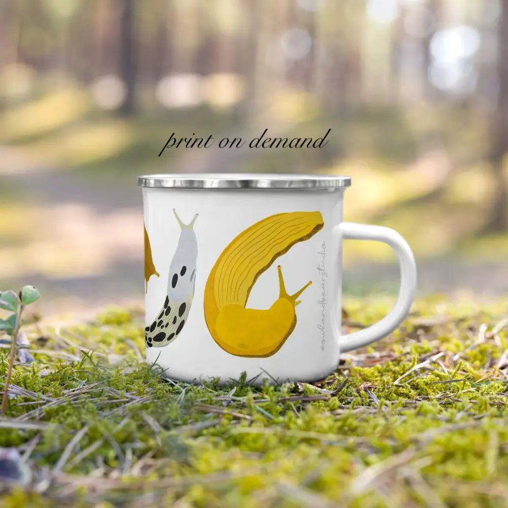 Banana Slug Camping Mug - 12 oz