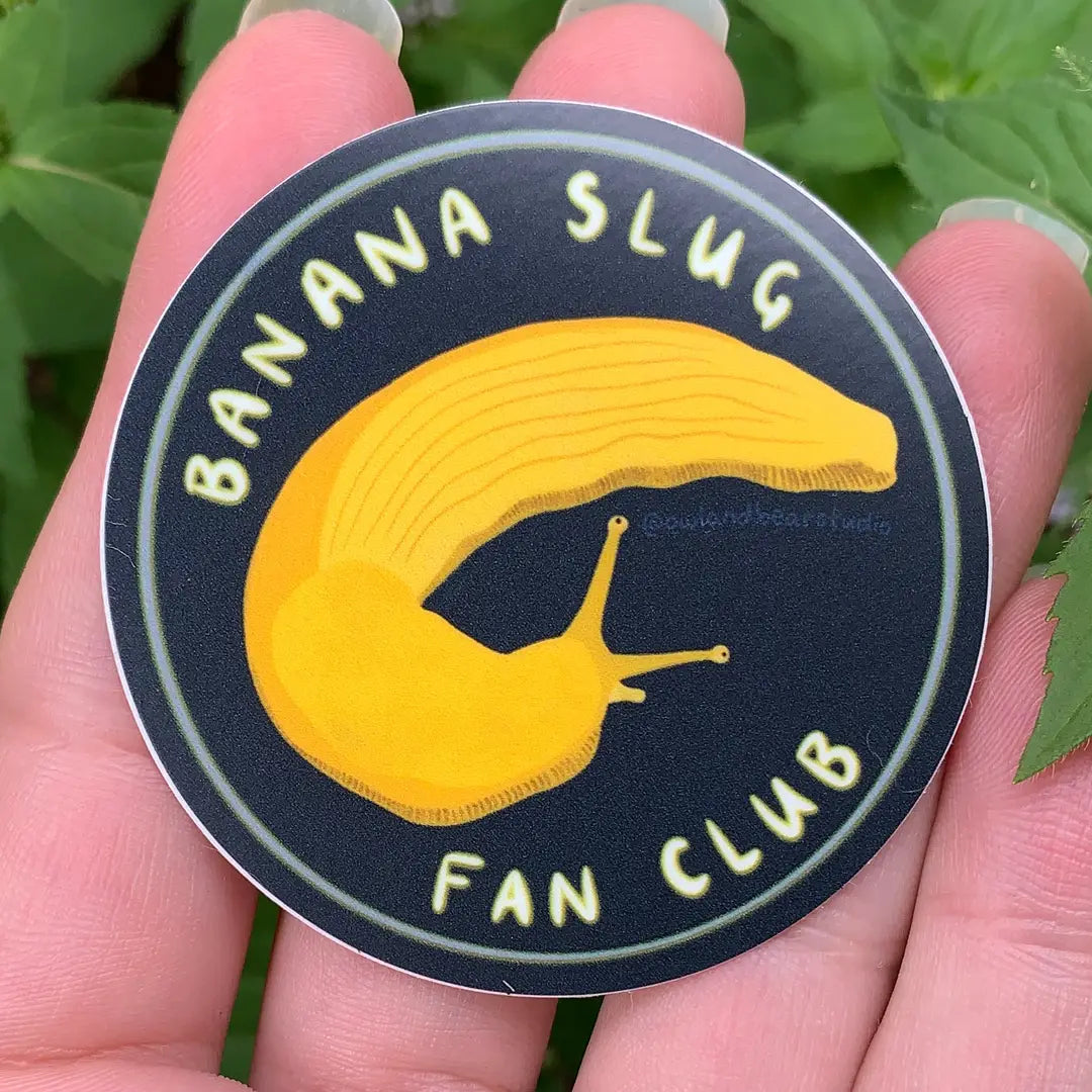 Banana Slug Fan Club Sticker