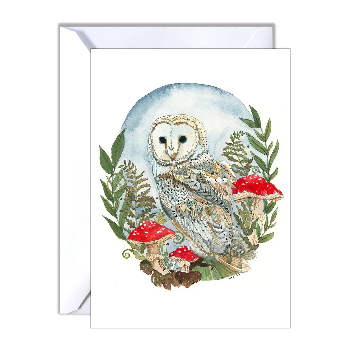 Barn Owl Greeting Card