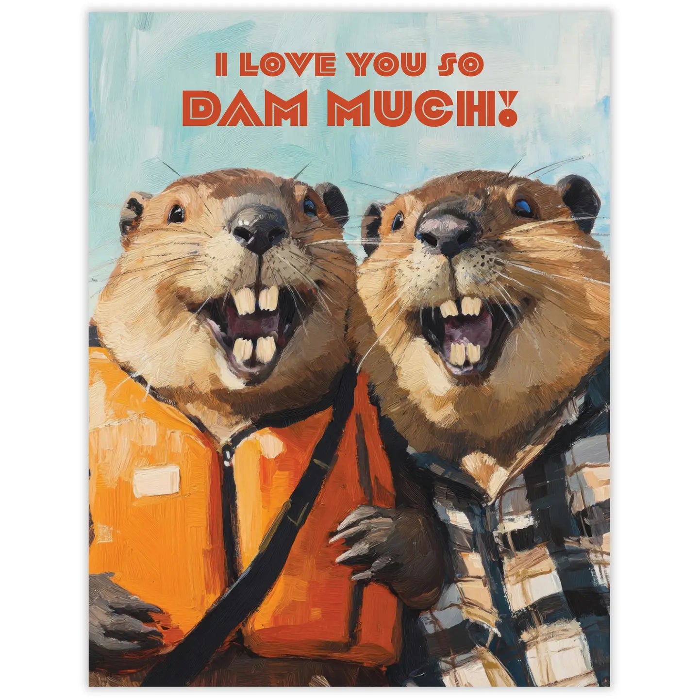 Beaver Love Card