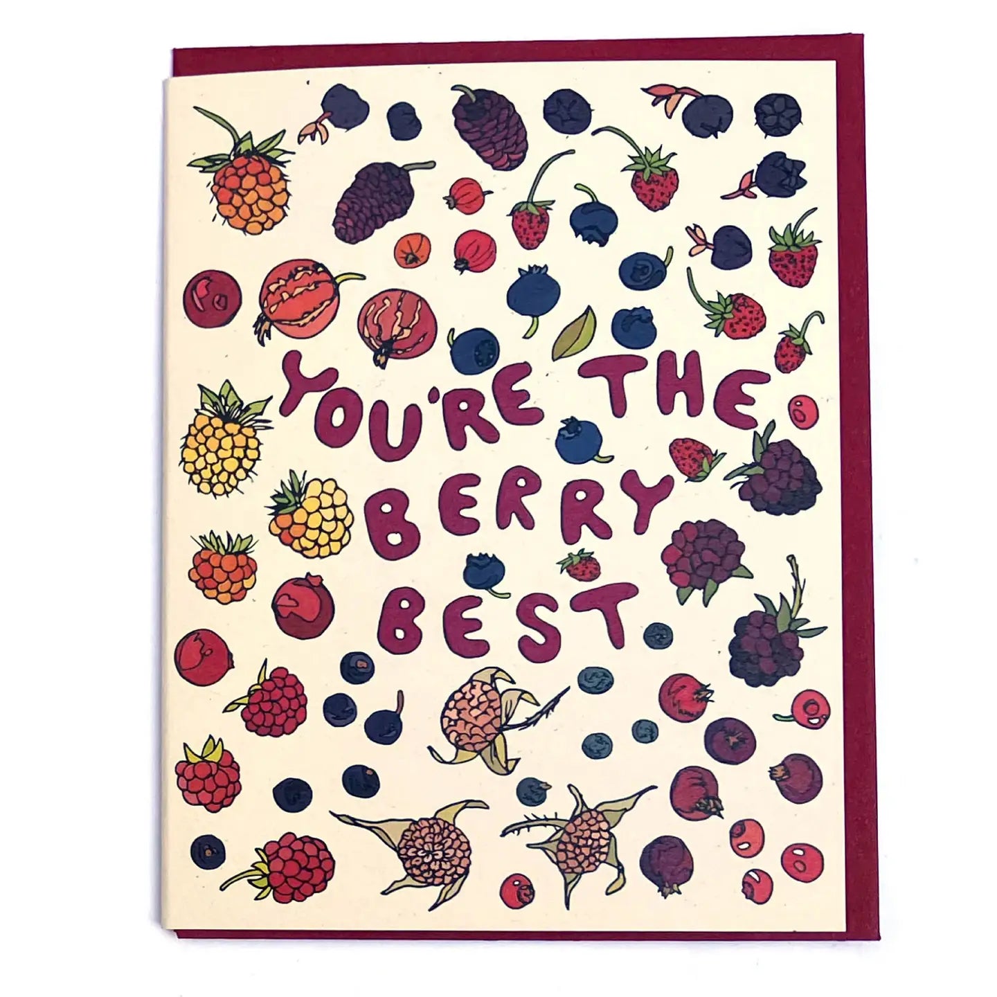 Berry Best Greeting Card