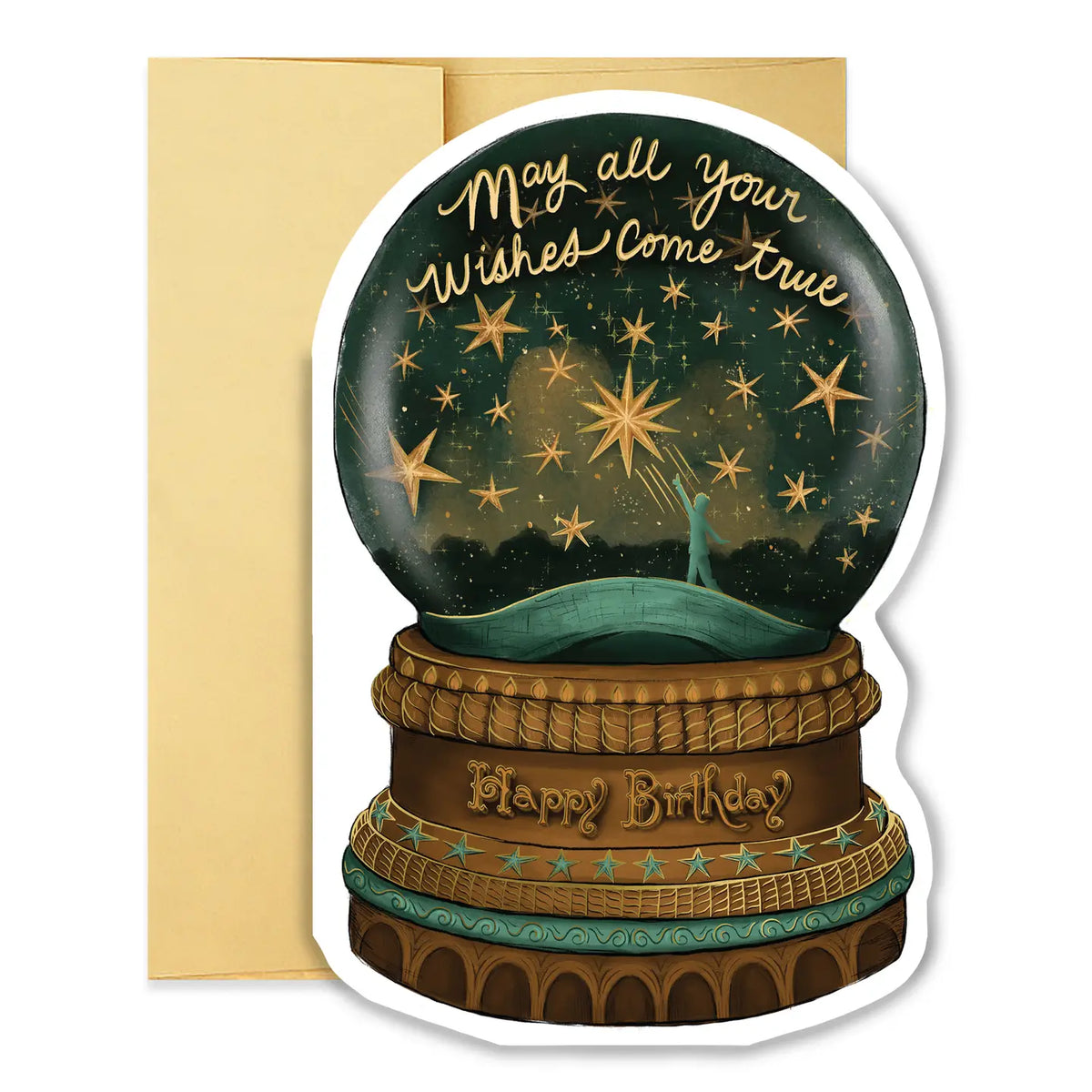 Birthday Wishes Snowglobe