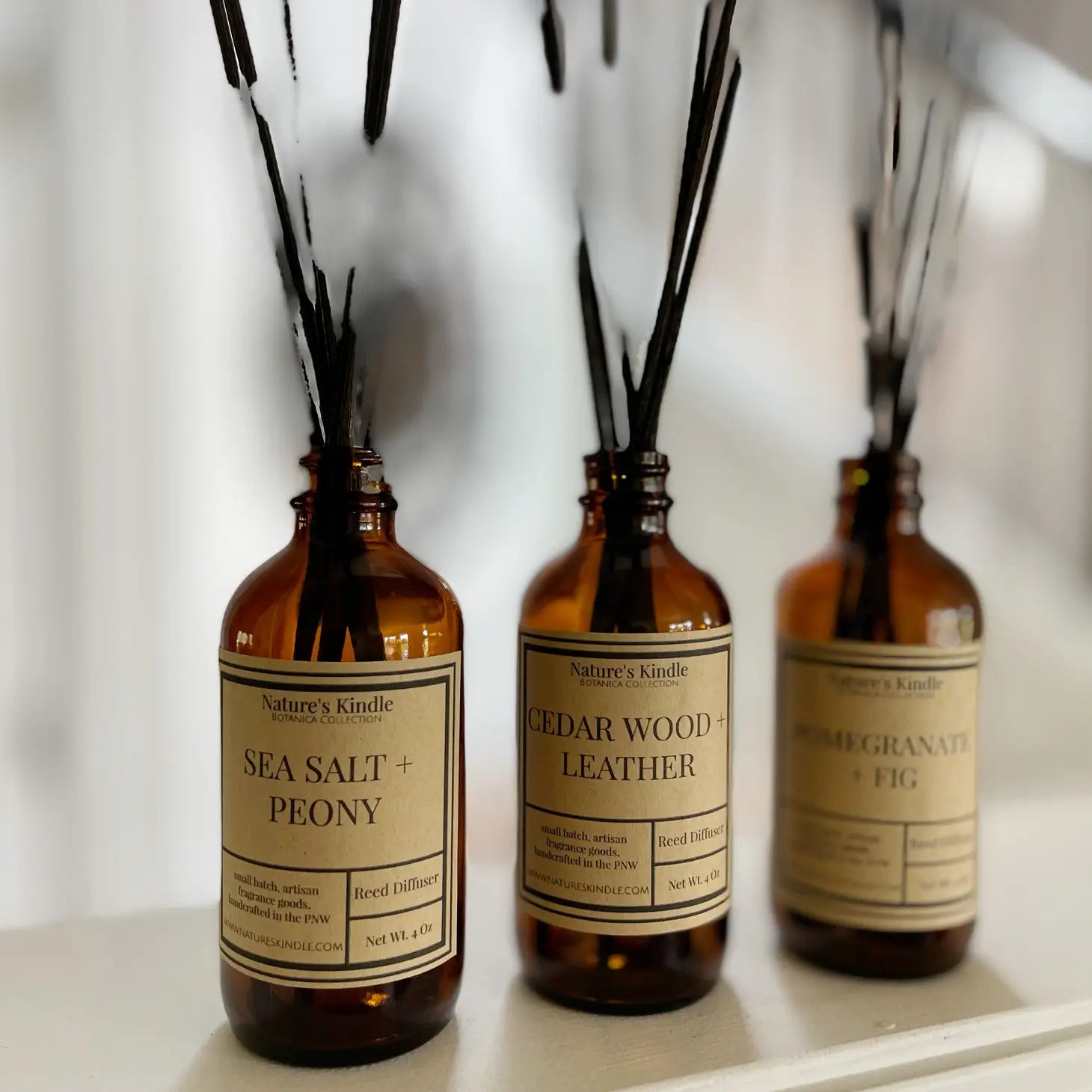 Amber Bergamot | Botanica Collection Reed Diffuser