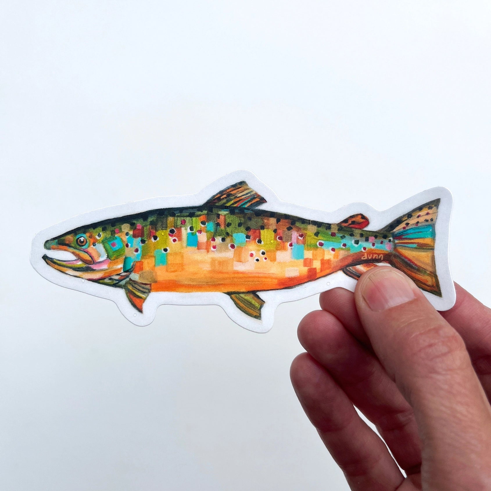 Brown Trout Sticker