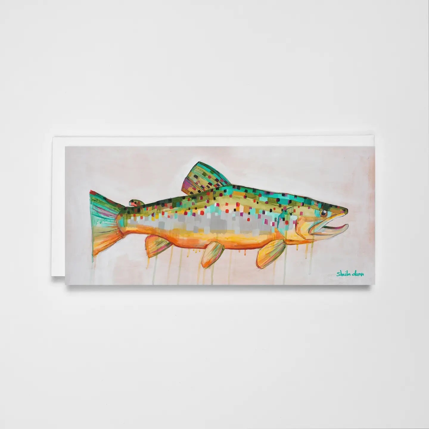 Brown Trout Greeting Card