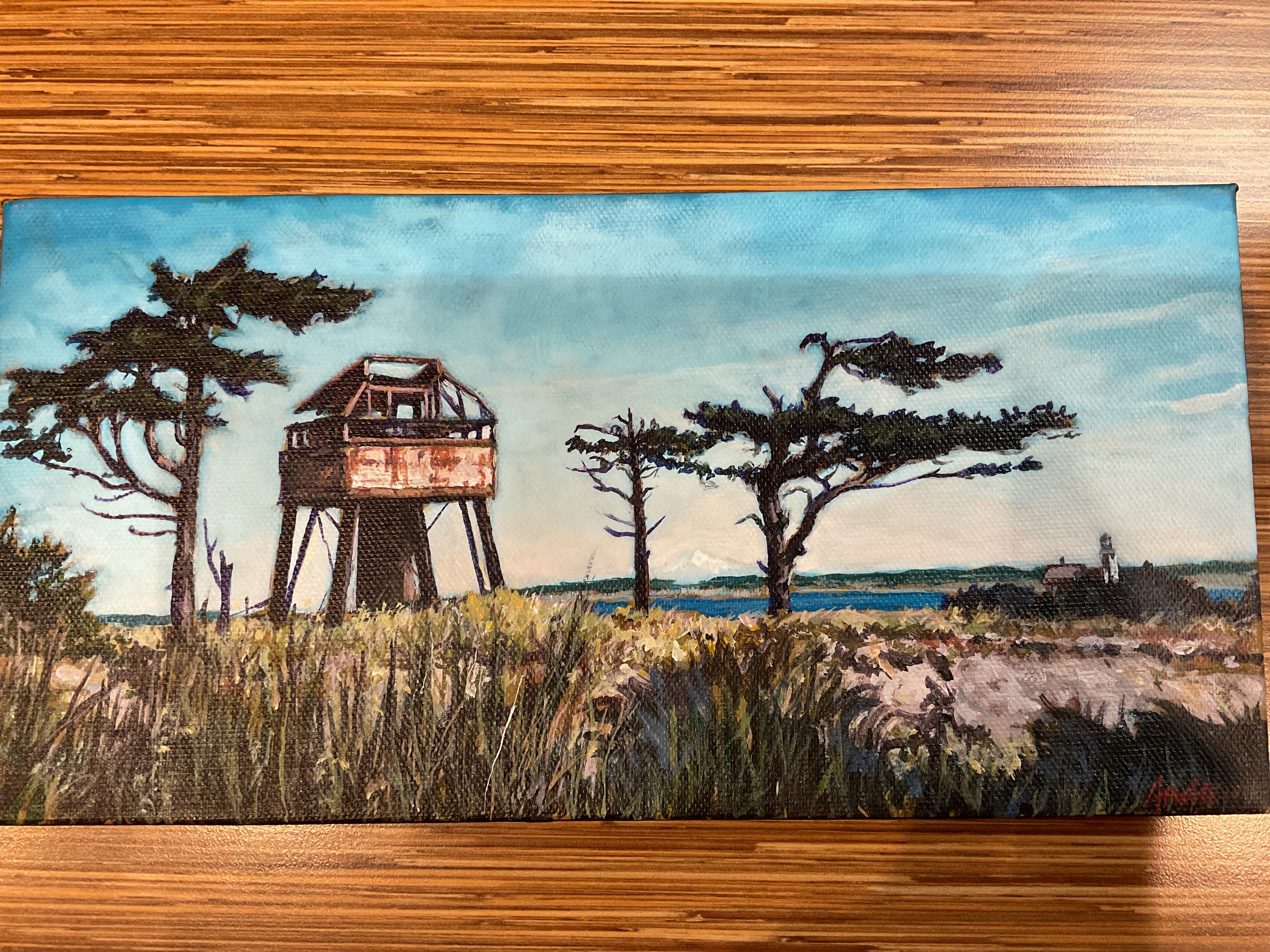 Watchtower at The Fort  by Andrew Sheldon