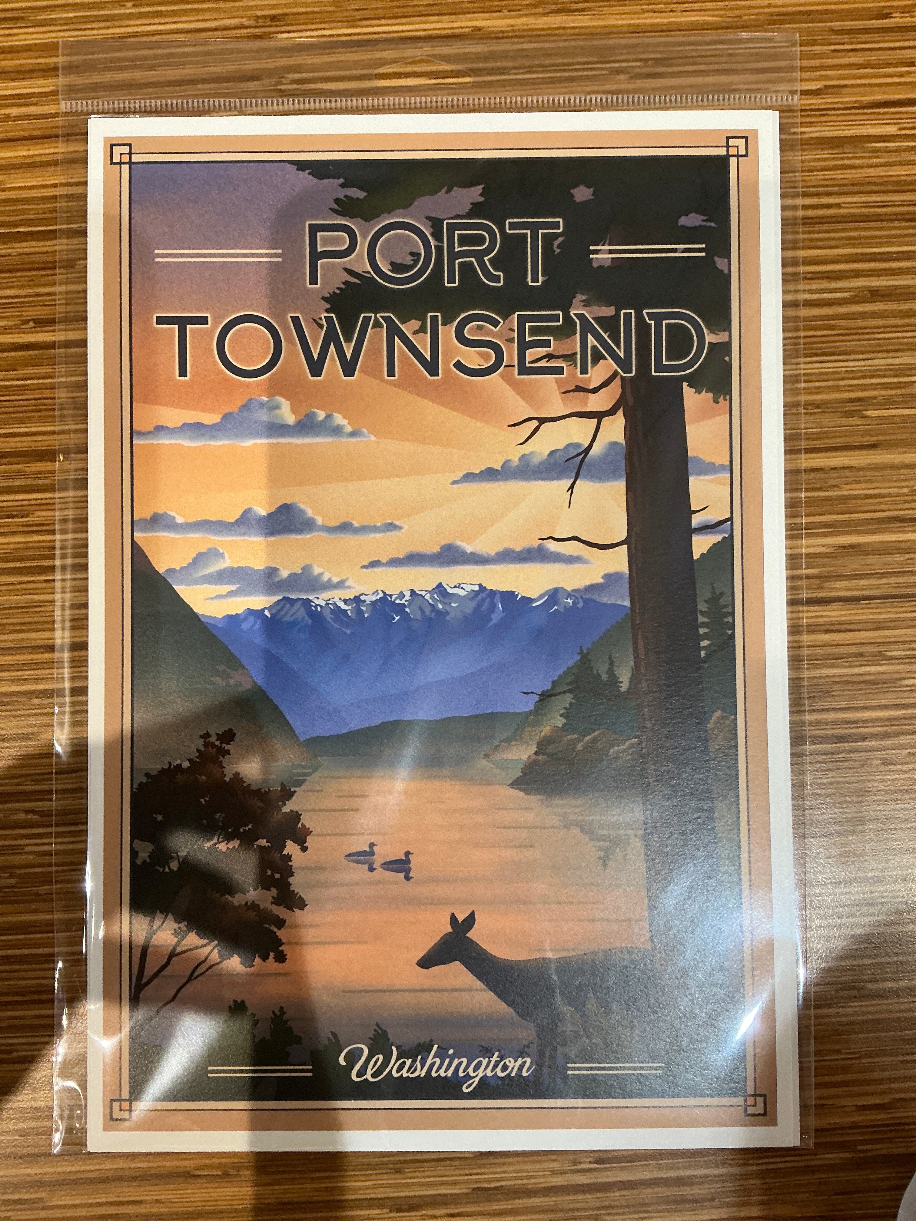 Port Townsend Deer Lake Print