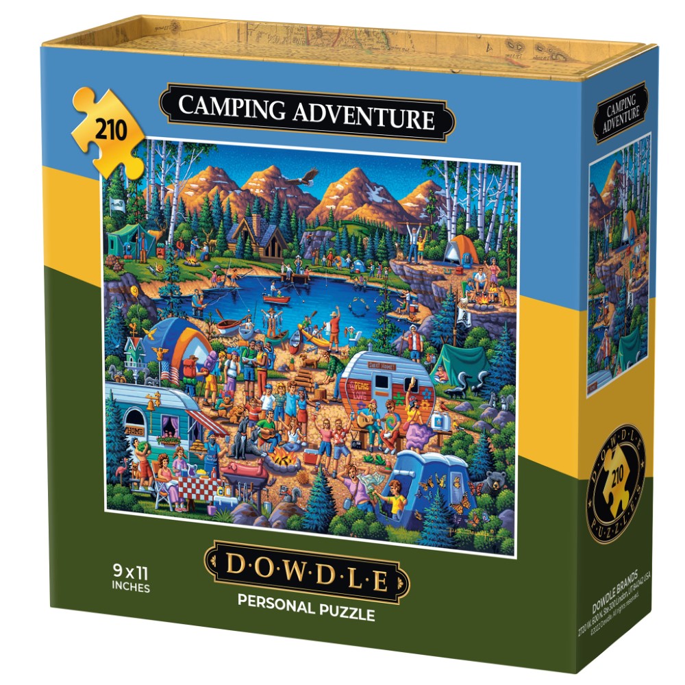 Camping Adventure Personal PUZZLE - 210 Piece