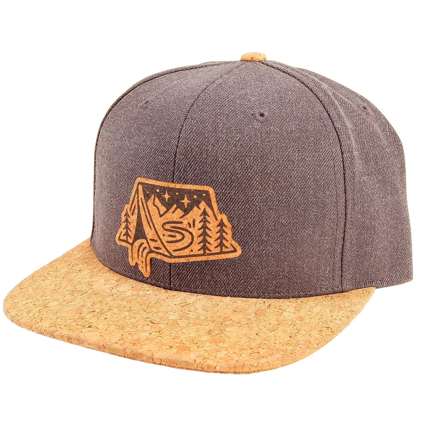 Camping in Tent Cork Hat