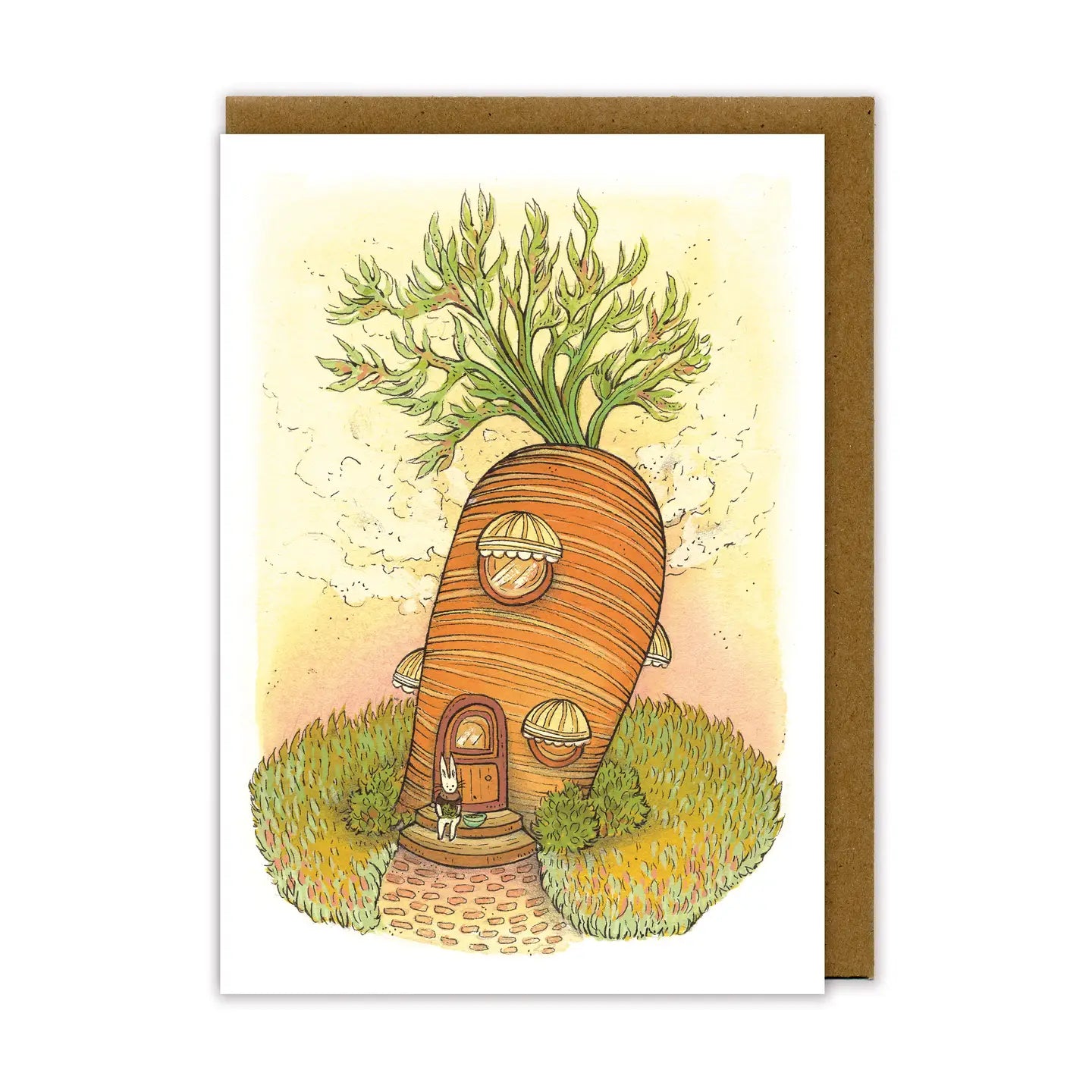 Carrot Greeting Card