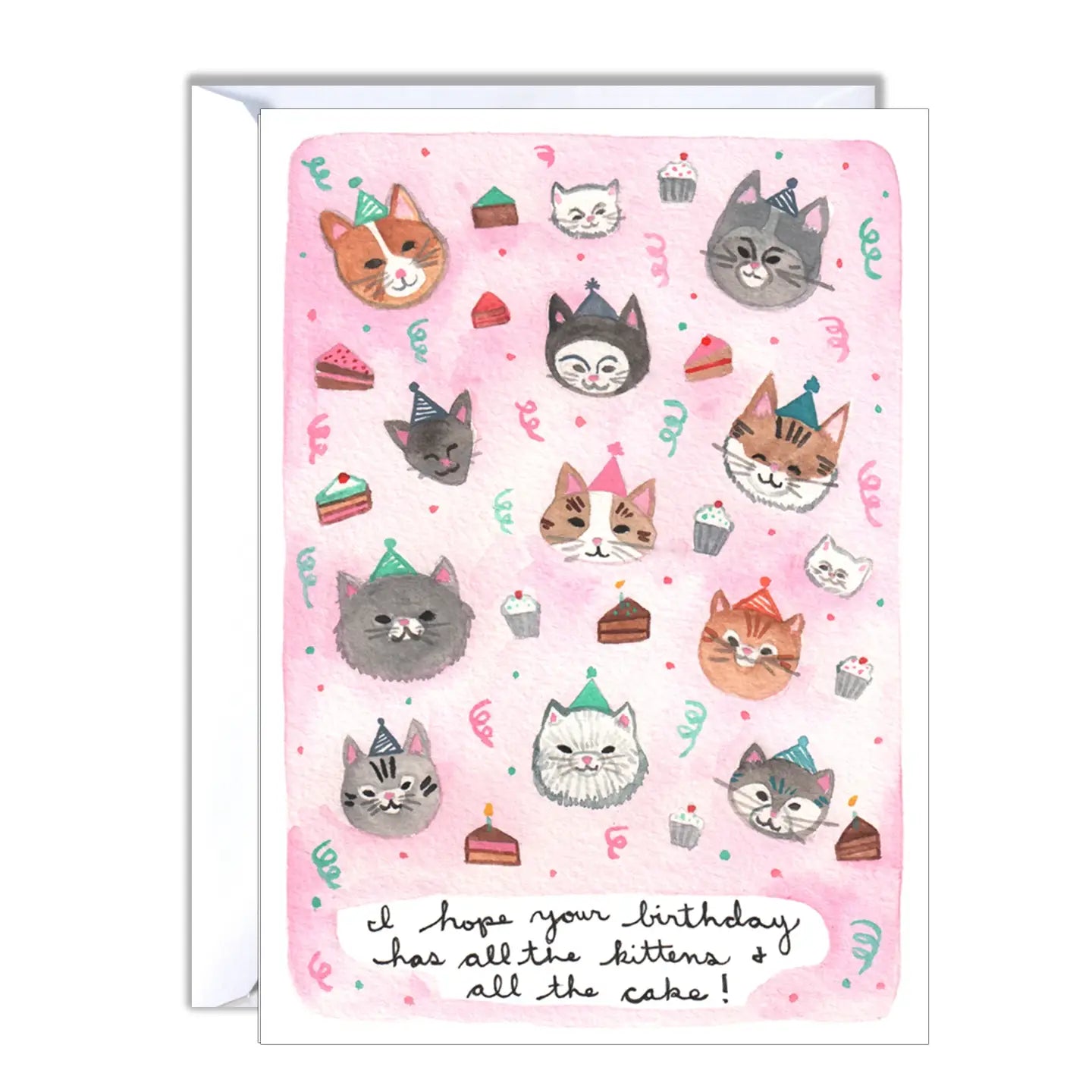 Cat Birthday Card