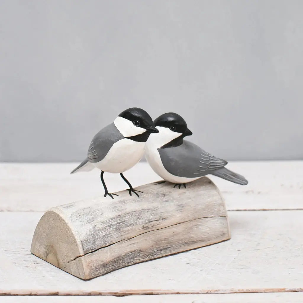 Chickadee Pair by Aviologie