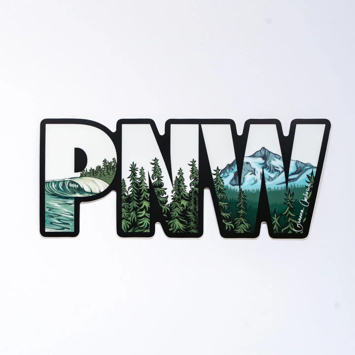 Classic Pnw Sticker