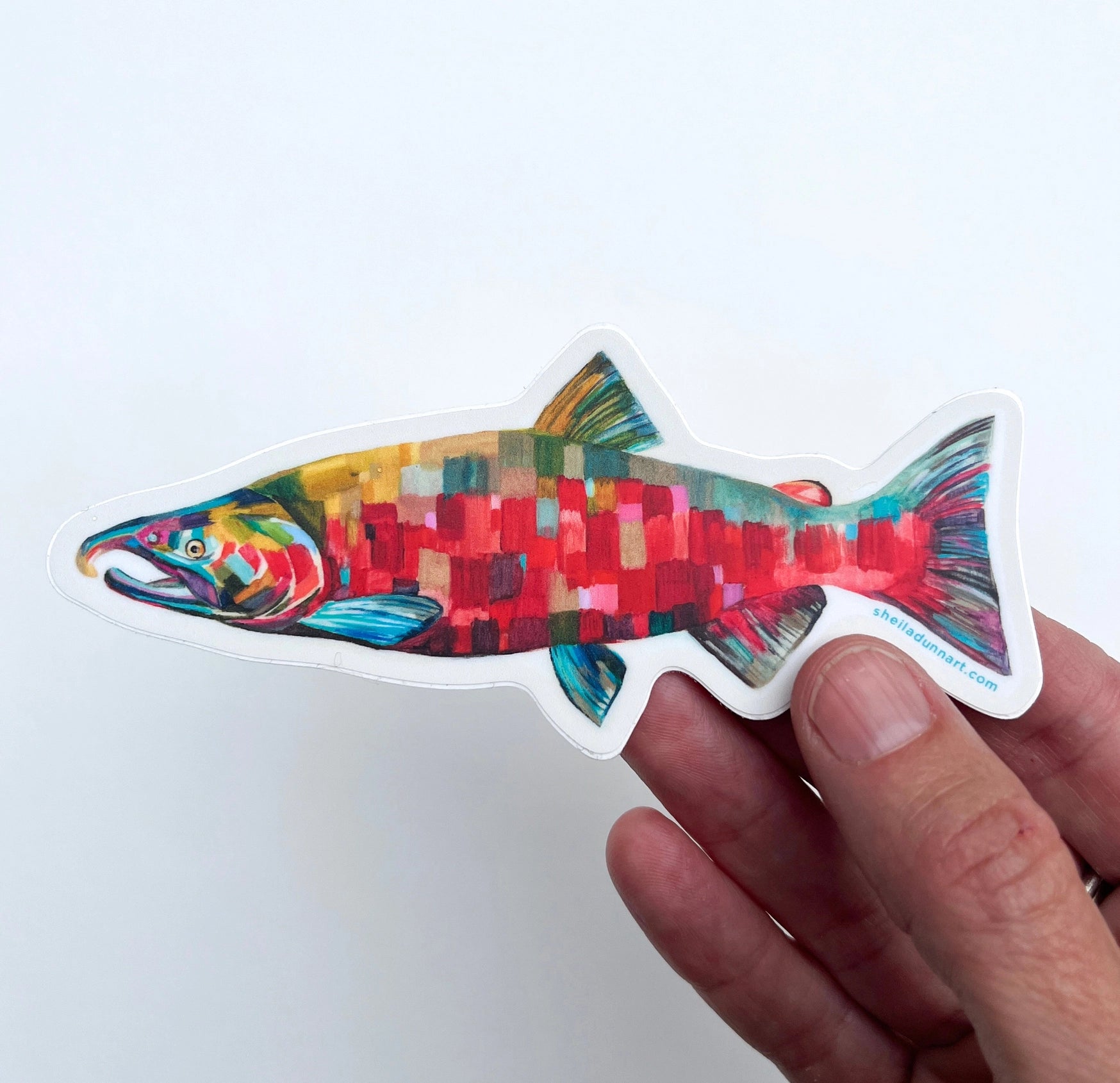 Coho Salmon Sticker