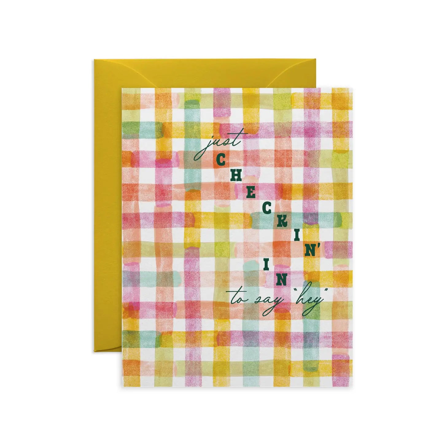 Colorful Check Card
