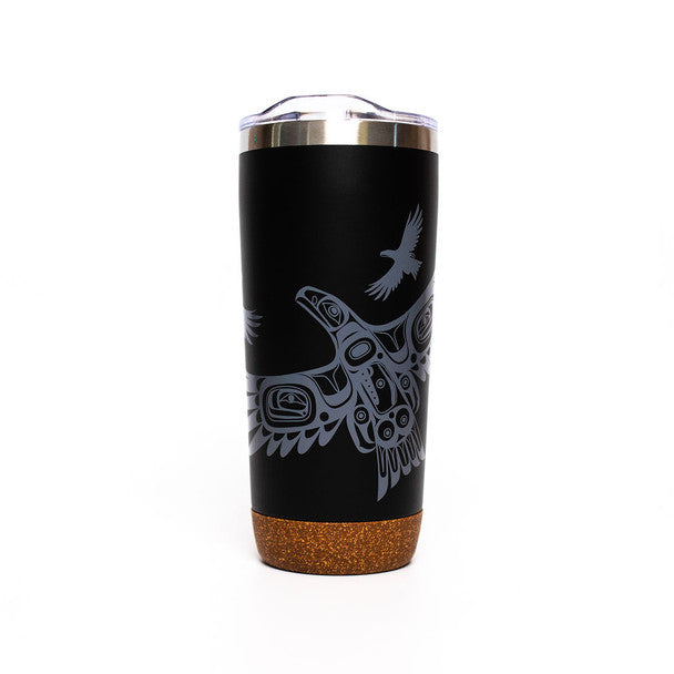 Cork Base Travel Mugs 20oz | Soaring Eagle