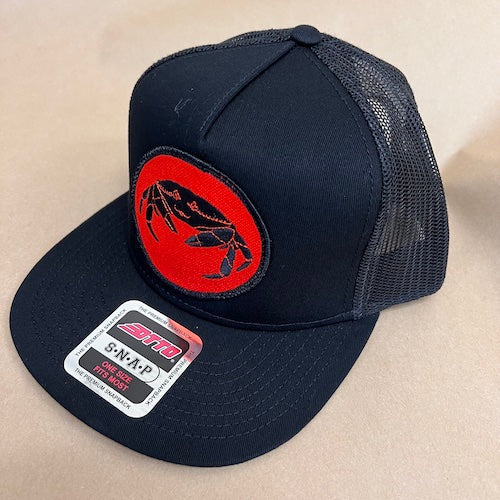 Crabby Trucker's Hat - Navy/Blue/Black