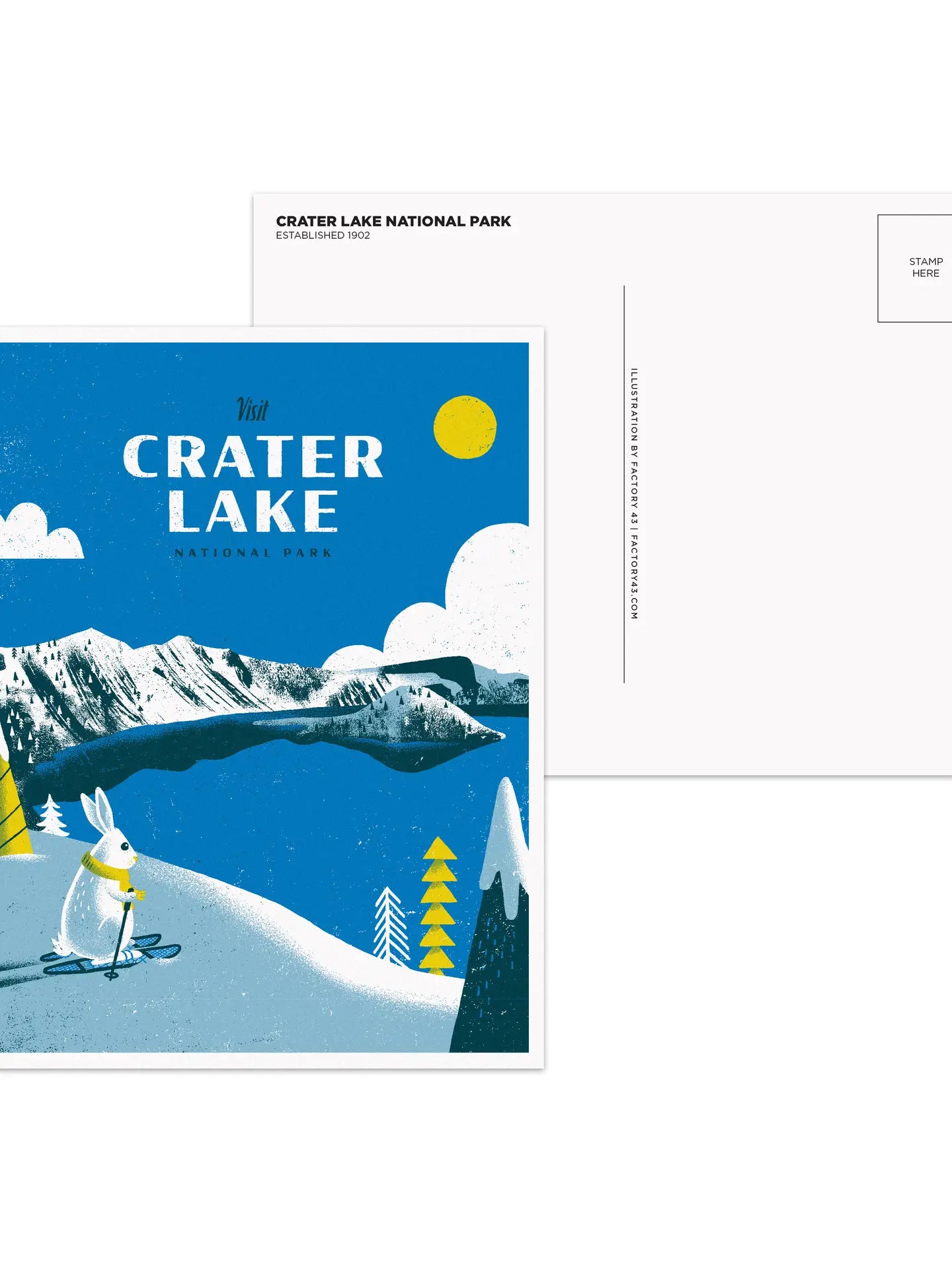 Crater Lake National Park Postcard